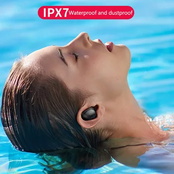 Brezžične Slušalke Tws X7 Digitalni Prikaz Stereo Slušalke Bluetooth Slušalke Mini Tws Nepremočljiva z 3600Mah Moči Banke 0