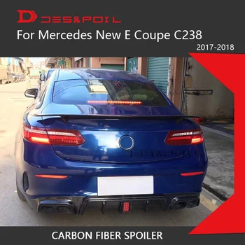 E Coupe C238 W238 Ogljikovih Vlaken Spojler Za Mercedes 2017-2018 Bootlid Zadaj Prtljažnik za Ustnice RT Slog E350 E400 E320 Amg line 14023