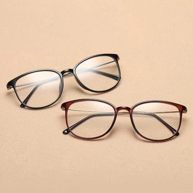 KOTTDO Nov Modni Očala Ženske Kvadratni Plastični Očala Optičnih Očal Okvir Pregledna, Jasno Retro Kratkovidnost Eye Glasses 1