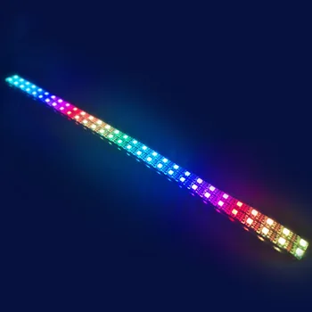 Mavrica Luči RGB Nastavljiv Barvni Hladilni Ventilator 120mm LED PC Računalnik Tiho Primeru Fan Krmilnik VH99 5