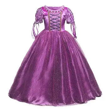 4-10Y Dekleta Cosplay Kostum Princeska Cosplay Obleko Božič Halloween Kostum Fantasia Vestidos Queen Obleko Haljo Fille 1