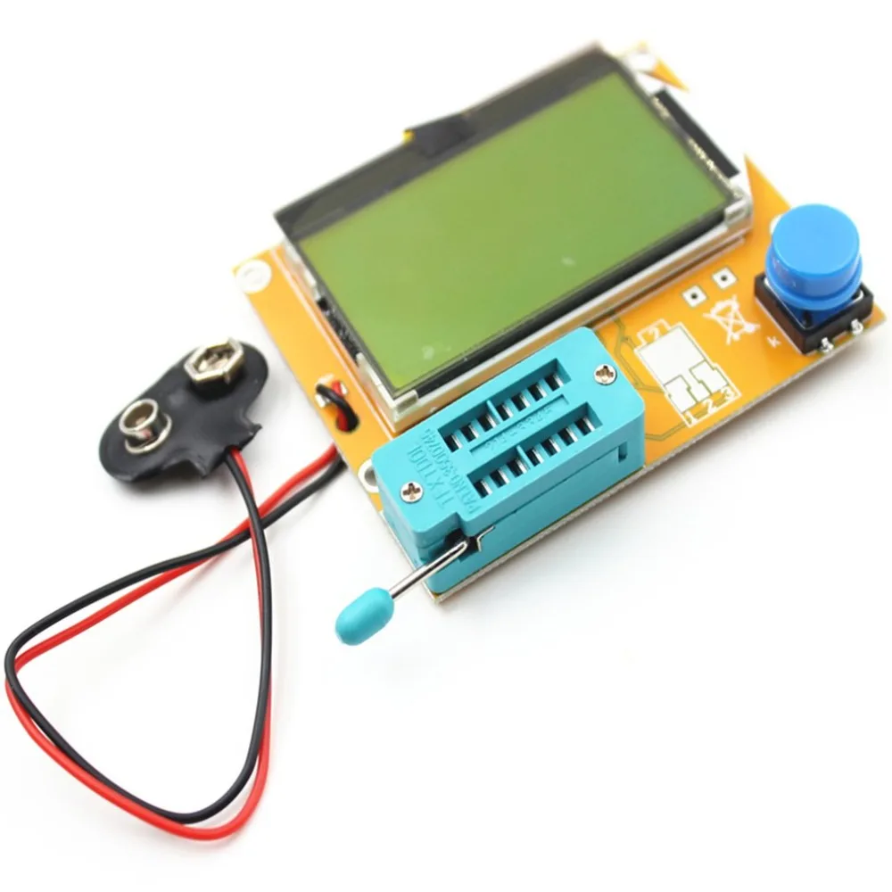 LCR-T4 Digitalni LCD Tranzistor Tester Meter Osvetlitev Diode Triode Kapacitivnost ESR Meter Za MOSFET/JFET/PNP/NPN L/C/R 1 1