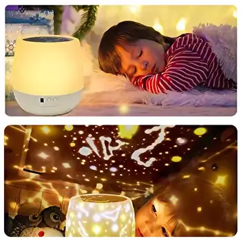 Neverjetno LED Zvezdnato Nočno Nebo Projektor Lučka Star Svetlobi Kozmosa Master Otroci Darilo Baterijo, USB, Baterije Noč Svetlobe za Otroke 1