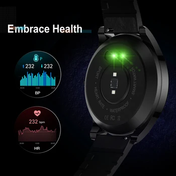 Rogbid Smartwatch GT Novo 2020 Dotik Pametne ročne Ure Moške Vodoodbojne z Kovinski Okvir Spanja Fitnes Tracker Ura Za Android IOS 3