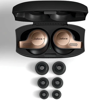Jabra Elite 65t Bluetooth Čepkov TWS Aktivno zmanjševanje hrupa Slušalke s Polnjenjem Primeru 2