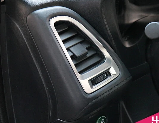 Zlord Avto Zraka Vent Okrasni Pokrov za Honda SSF HR-V Vezel - 2018 ABS Chrome Avto Notranjost klimatske naprave Vtičnico Nalepka 3