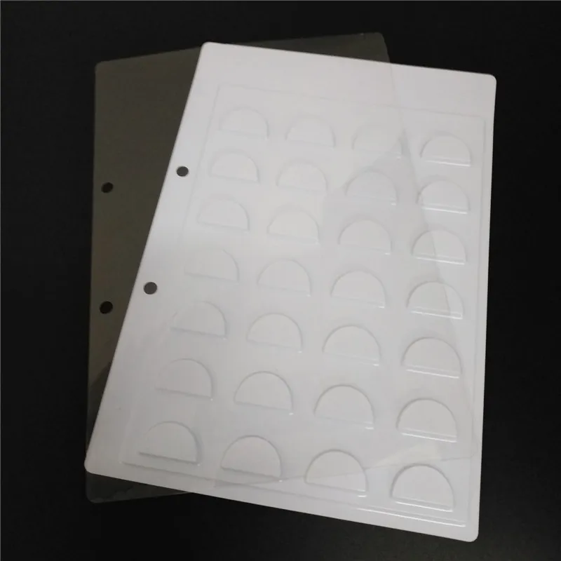 Trepalnice zaslon sim 14 parov 16 parov lažno trepalnic vzorec kataloga paket beli pladenj s preglednimi stanja 2