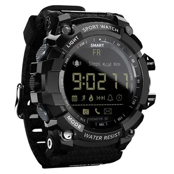 LOKMAT MK16 Bluetooth Smart Watch Fitnes Digitalna Ura Pedometer Šport Pametno Gledati Moške Dejavnosti Fitnes Tracker IP68 4
