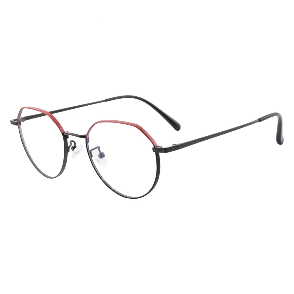 UOOUOO Progresivna Multifokalna Obravnavi Očala ženska kovinski okroglo obliko očal računalnik očala modre svetlobe 90305P 1