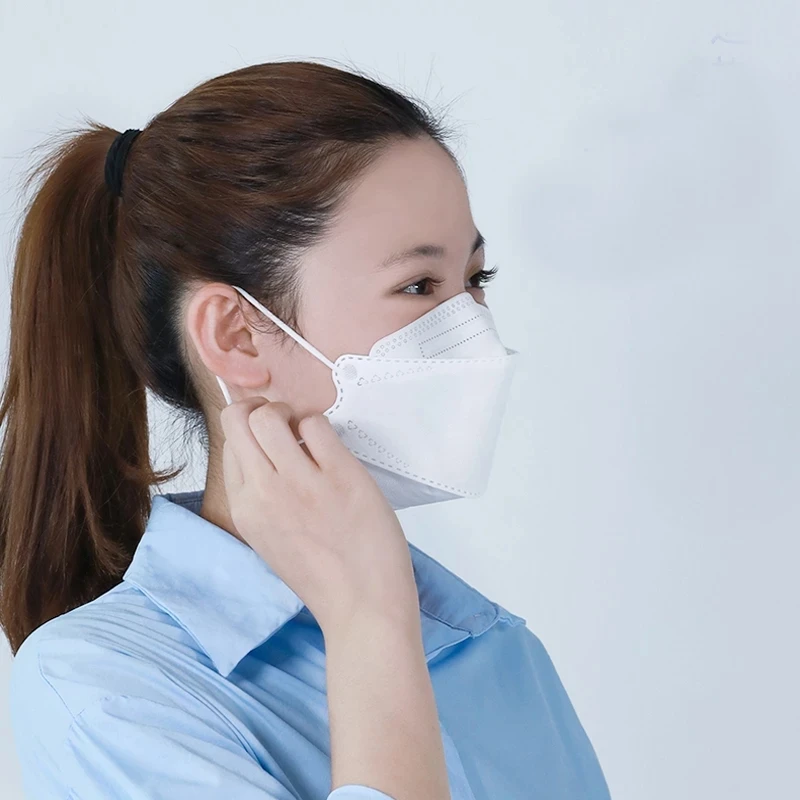 10/20pcs Ribe Maske korejski 4-Plasti Filtri Usta Masko za Odrasle PM2.5 Proti Prahu Usta Skp 3D Zaščitne Maske mascarillas 2