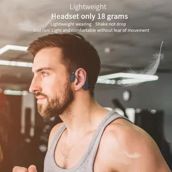 2020 Nove Kostne Prevodnosti Slušalke Bluetooth 5.0 Brezžični Čepkov Ne V Uho Slušalke Sweatproof Nepremočljiva Športne Slušalke 4