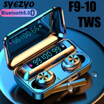 F9-10 TWS Brezžične Bluetooth Slušalke ipx7 Nepremočljiva Slušalka Prstnih Dotik Slušalke Glasbo, Slušalke Deluje Na Vseh Pametnih telefonih 15633