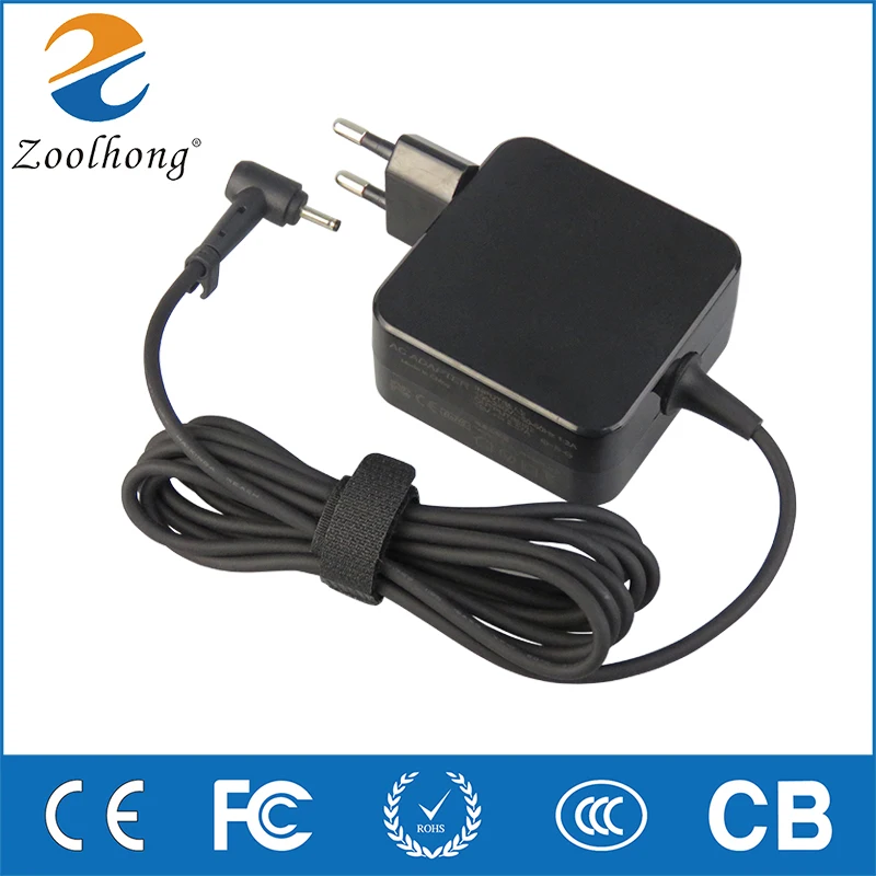 19V 2.37 3.0x1.0 mm EU Plug prenosnik AC power adapter polnilec za ZenBook UX21 UX21K UX21E UX31 UX31E UX32 4