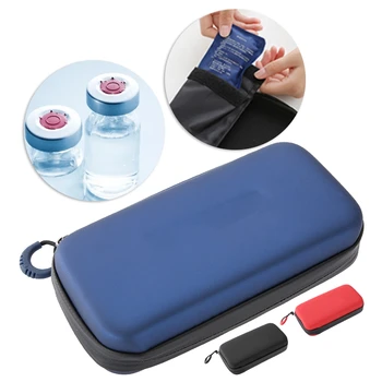 Prenosni Diabetično Insulina Hladilnik Vrečko hladilnik Prenosnih Medicine Izolirane Torbe Nepremočljiva EVA Potovanje Primeru, Hladilnik zmrzovalna skrinja Pack 5