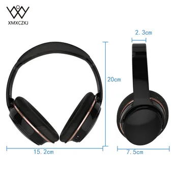 XMXCZKJ Brezžične Bluetooth Slušalke Nad Uho CVC šumov brezžične Slušalke z mikrofonom za mobilni telefon/Tablični računalnik 0