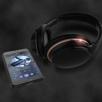 XMXCZKJ Brezžične Bluetooth Slušalke Nad Uho CVC šumov brezžične Slušalke z mikrofonom za mobilni telefon/Tablični računalnik 5
