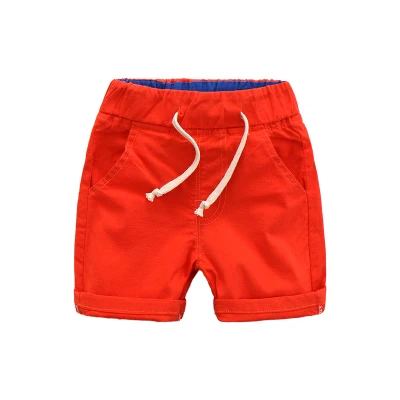 Otroci Hlače, otroci poletje hlače za baby boy hlače size90~130 trdna mornarsko modra svoboden plaži 2