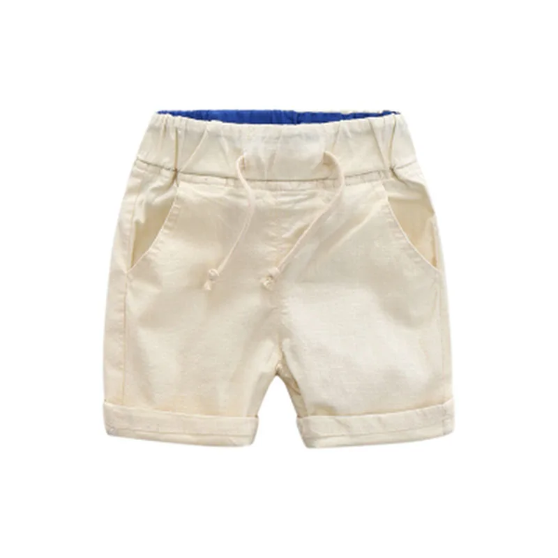 Otroci Hlače, otroci poletje hlače za baby boy hlače size90~130 trdna mornarsko modra svoboden plaži 3