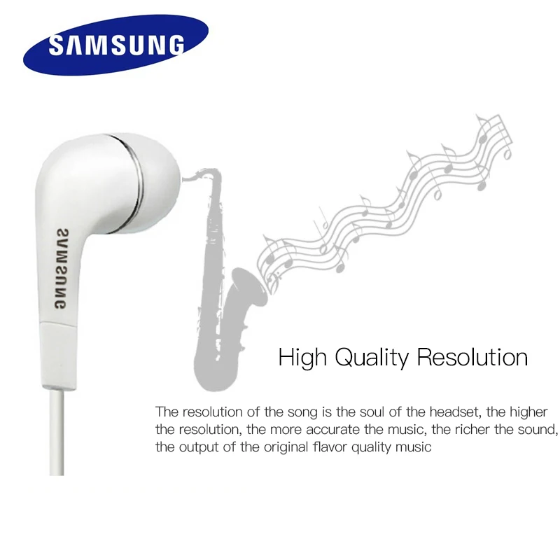 Samsung EHS64 Slušalke za V Uho Žično 3.5 mm Zvočniki Slušalke za Xiaomi Huawei Podporo Android z Mikrofonom Gaming Slušalke 2