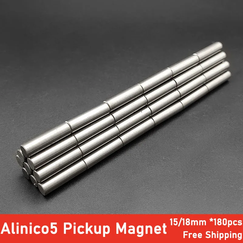 180pcs Električna Kitara Humbucker Pickup Alnico 5 Polepiece Slug Pole Slug Magnet Slug Palice 18 MM 15 MM 3