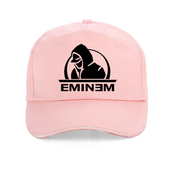 Eminem skp poletje Oče tiskanje Baseball Skp Slim Senčnih nastavljiv vrnitev žoge klobuki Ženske Moški Kapa Bombaž 0