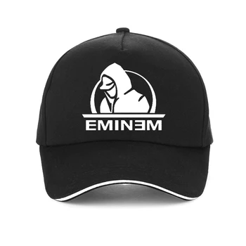 Eminem skp poletje Oče tiskanje Baseball Skp Slim Senčnih nastavljiv vrnitev žoge klobuki Ženske Moški Kapa Bombaž 4