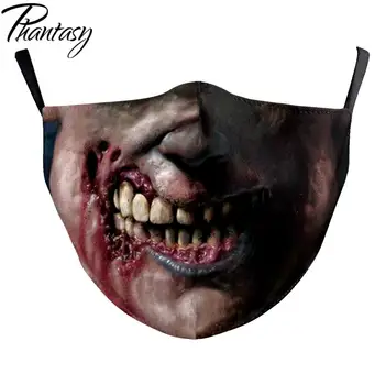Phantasy Unisex Halloween Triki Maske Smešno Stranka Masko za enkratno uporabo Stroj Usta-žarilna Odraslih Anti-umazano Masko Dropship 2