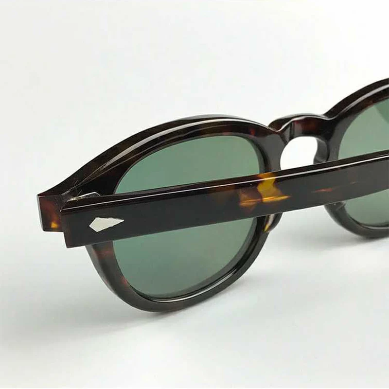 Moški Johnny Depp Polarizirana Sončna Očala Leče Luksuzne Blagovne Znamke Acetat Očal Okvir Lemtosh Sončna Očala Ženske Vrh Kakovosti 002 2