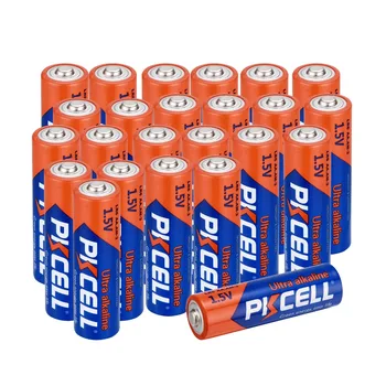 24Pieces Pkcell AA 1,5 V Industrijskih Alkalne Baterije EN91/MN1500/LR6/AM3 enkratno Uporabo Baterija 17369