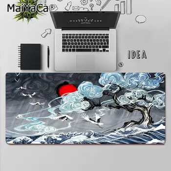 MaiYaCa Visoke Kakovosti Velik Val Umetnosti DIY Design Vzorec Igra mousepad Brezplačna Dostava Velik Miško, Tipke Tipkovnice Mat 0