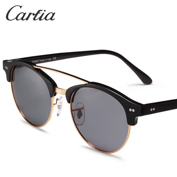Carfia Ženske Vintage sončna Očala Polarizirana Retro sončna Očala Za Počitnice, Potovanja blagovne Znamke Oblikovalec UV400 Zaščito CA5011 3