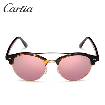 Carfia Ženske Vintage sončna Očala Polarizirana Retro sončna Očala Za Počitnice, Potovanja blagovne Znamke Oblikovalec UV400 Zaščito CA5011 4