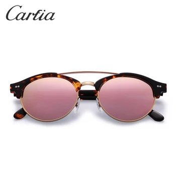 Carfia Ženske Vintage sončna Očala Polarizirana Retro sončna Očala Za Počitnice, Potovanja blagovne Znamke Oblikovalec UV400 Zaščito CA5011 5