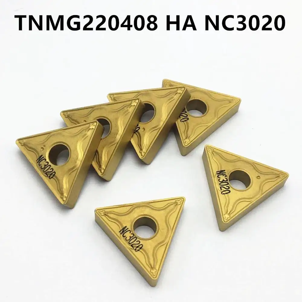 Karbida vstavite TNMG220408 HM NC3020 visoke kakovosti indeksiranih zunanje kovinsko orodje za struženje CNC struženje orodje TNMG 220404 rezalno orodje 5