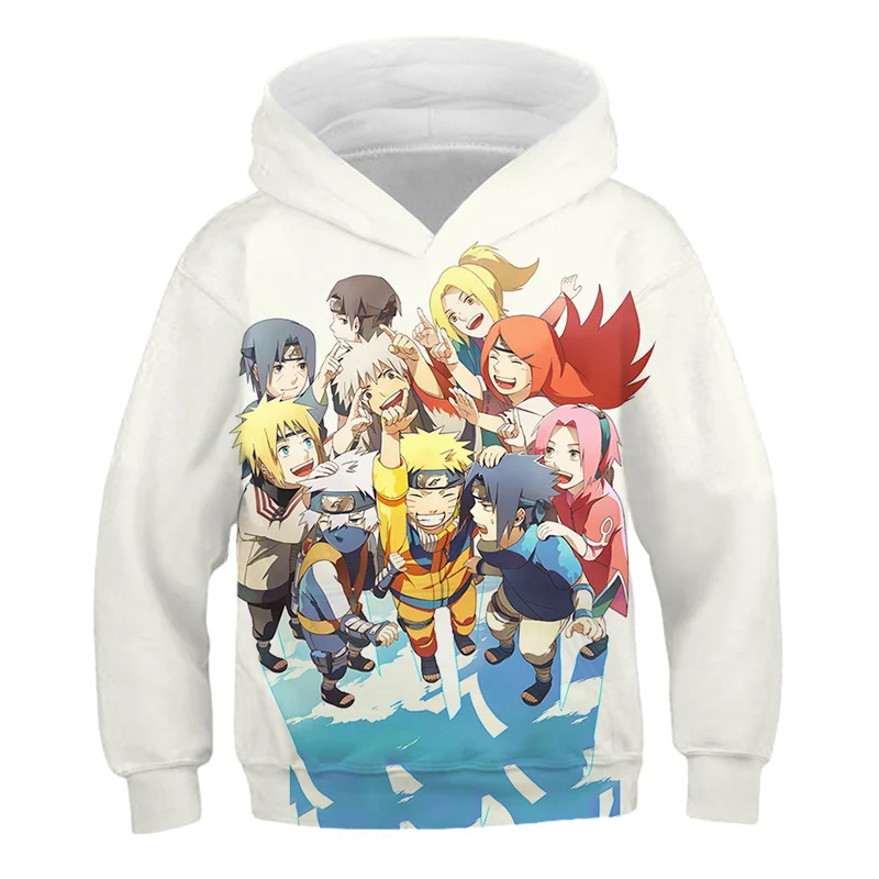 Naruto 3D animacija pulover s kapuco za moške in ženske hoodies na debelo 3D tiskanih Hoodie dekleta Hoodie 5