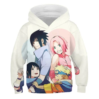 Naruto 3D animacija pulover s kapuco za moške in ženske hoodies na debelo 3D tiskanih Hoodie dekleta Hoodie 17775