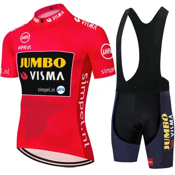 2021 Jumbo visma ekipa laser cut kolesarjenje jersey moški kolesa maillot Dirke ropa ciclismo hombre verano poletje quick dry bike12D 1