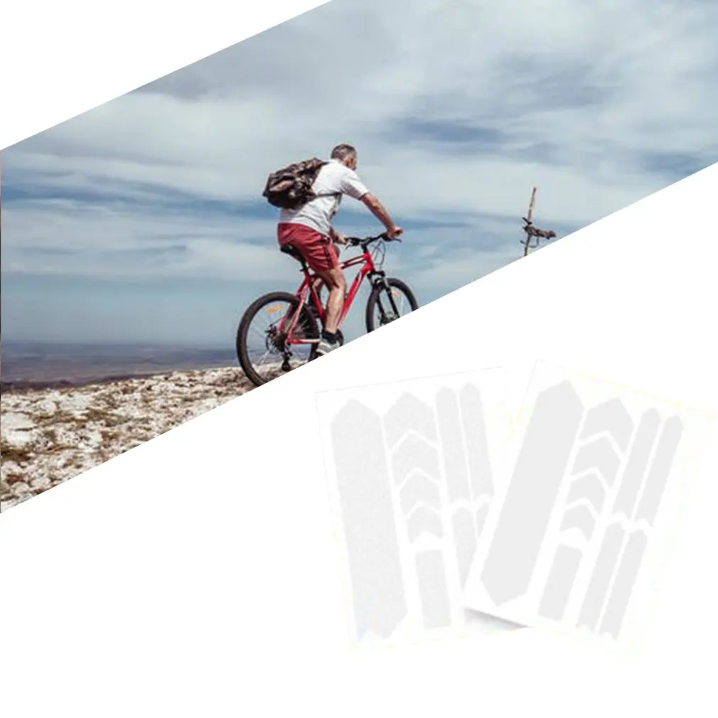 MTB Okvir za Varstvo Kolesarjenje Kolo Nalepke Nalepke kolesarsko Stojalo Nalepke Barve Varstvo Film Zaščito Komplet 5