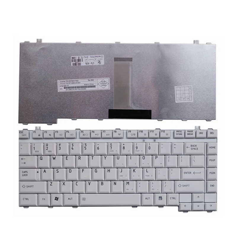 YALUZU NAS nov Laptop tipkovnici za Toshiba Tecra A9 M9 Satellite Pro S200 črno bel angleško tipkovnico 3