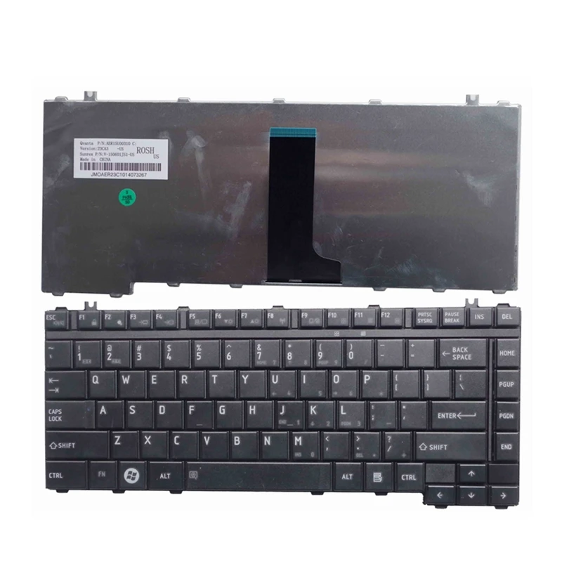 YALUZU NAS nov Laptop tipkovnici za Toshiba Tecra A9 M9 Satellite Pro S200 črno bel angleško tipkovnico 5