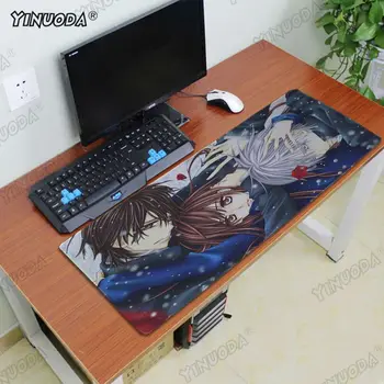 Yinuoda Kul Nove Anime Vampire Knight Velike Mouse pad PC Računalnik mat miško mat visoke kakovosti DIY sliko z roba zaklepanje 2
