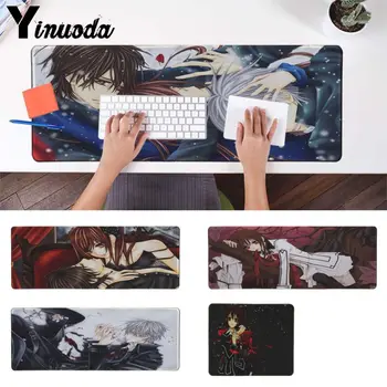 Yinuoda Kul Nove Anime Vampire Knight Velike Mouse pad PC Računalnik mat miško mat visoke kakovosti DIY sliko z roba zaklepanje 5