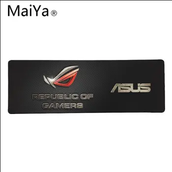 Maiya Vrh Kakovosti ASUS oči logotip Meri laptop Gaming mouse pad Brezplačna Dostava Velik Miško, Tipke Tipkovnice Mat 3