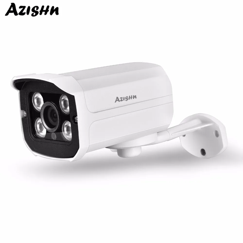 AZISHN HD SONY IMX307 Senzor 3.0 MP 1080P 2.0 MP Varnosti IP Kamera Zunanja Kovinska Onvif IR Nočno Vizijo Bullet nadzorna Kamera 4