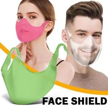 Maska Anti-Olje-Splash Meglo Kuhinja, Kuhanje Anti Zaščita Obraza Ščit Škropljenje Screen Protector Usta Kritje Za Ženske, Moške 2