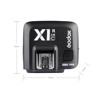 Godox X1R-C X1R-N X1R-S-TTL ZA 2,4 G Brezžični Sprejemnik Združljiv X1T-C/N/S XPRO-C/N/S za Canon, Nikon, Sony Serijo Fotoaparatov 2