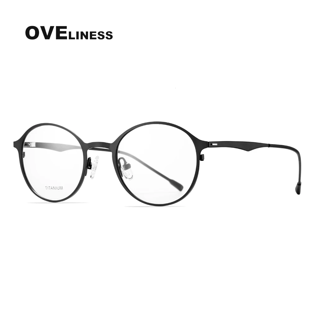 2021 optičnih očal okvir moški ženske retro krog pregleden očala računalnik kratkovidnost Recept korejski očala eywear okvir 2