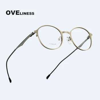 2021 optičnih očal okvir moški ženske retro krog pregleden očala računalnik kratkovidnost Recept korejski očala eywear okvir 1