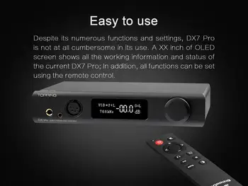 Prehiteli DX7 Pro ES9038Pro DAC Slušalke amp bluetooth 5.0 32BIT/768kHz DSD1024 Brezžični Dekoder Ojačevalnik za Slušalke 0