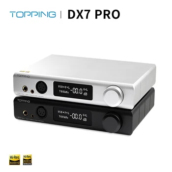 Prehiteli DX7 Pro ES9038Pro DAC Slušalke amp bluetooth 5.0 32BIT/768kHz DSD1024 Brezžični Dekoder Ojačevalnik za Slušalke 2